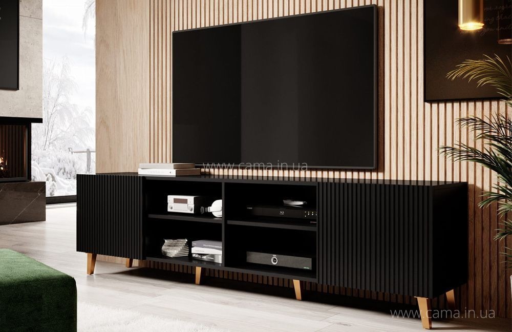 Тумба ТВ PAFOS 200- Черный Тумба ТВ PAFOS 200- Черный