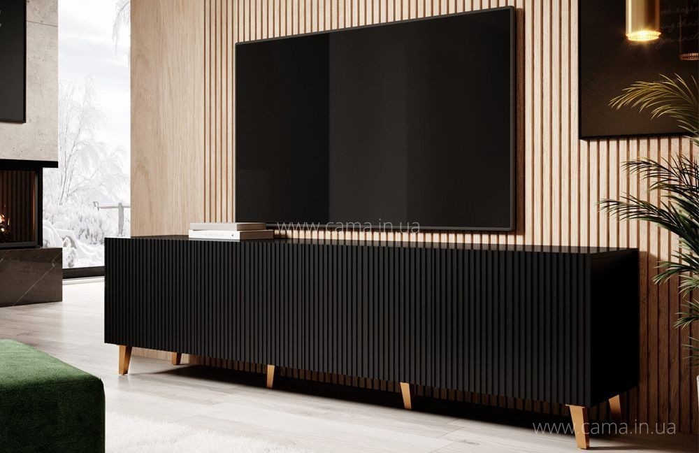 Тумба ТВ PAFOS 200- Черный Тумба ТВ PAFOS 200- Черный