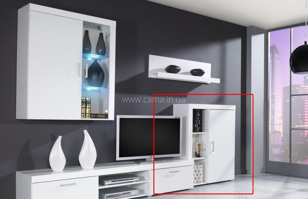 Витрина низкая Samba белый Витрина низкая Samba белый