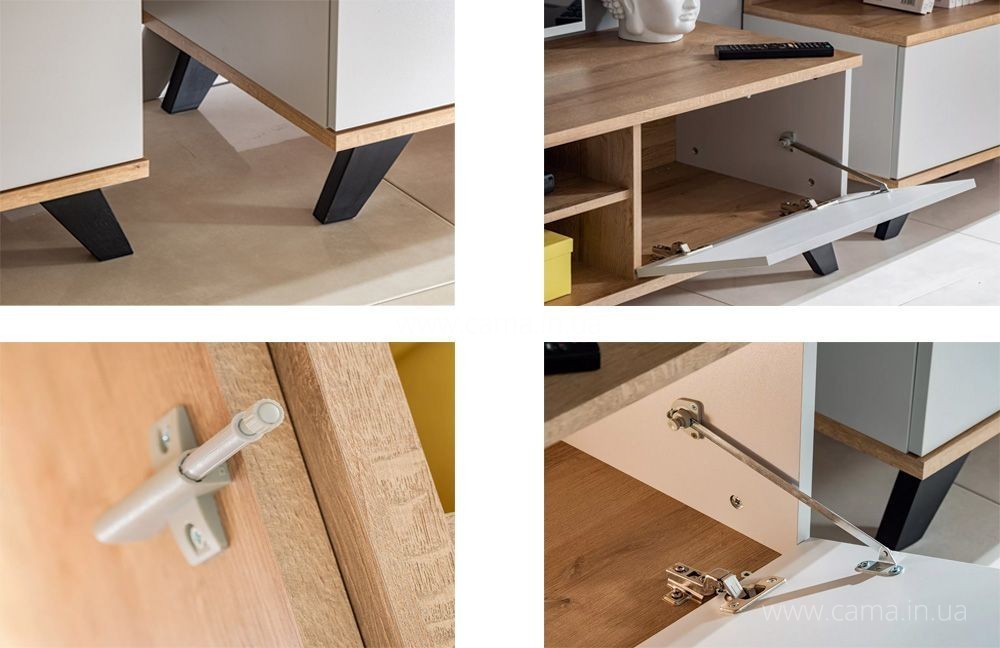 Комод BOGOTA Дуб ривьера/Жемчужно-серый Комод BOGOTA Дуб ривьера/Жемчужно-серый