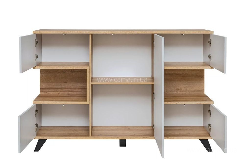 Комод BOGOTA Дуб ривьера/Жемчужно-серый Комод BOGOTA Дуб ривьера/Жемчужно-серый