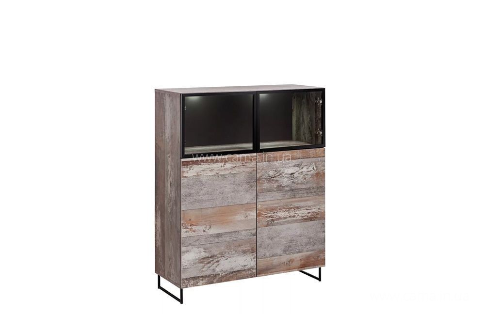 Витрина низкая PLANK Дерево Каньон Витрина низкая PLANK Дерево Каньон