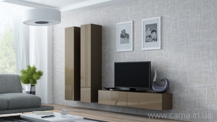 Гостиная Vigo 9 лате/лате глянец