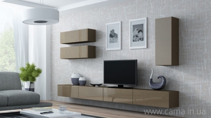 Гостиная Vigo 13 лате/лате глянец