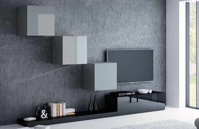 Гостиная Pixel 6 серый/черный