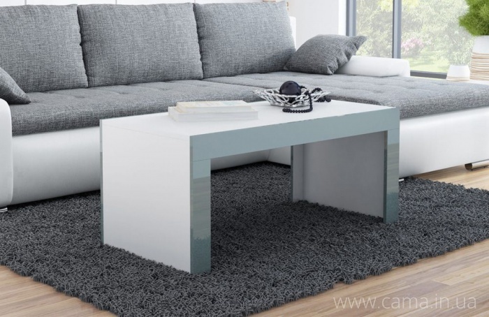 Стол журнальный TESS Белый/Серый 120