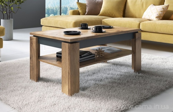 Стол журнальный TORO Дуб Вотан 100