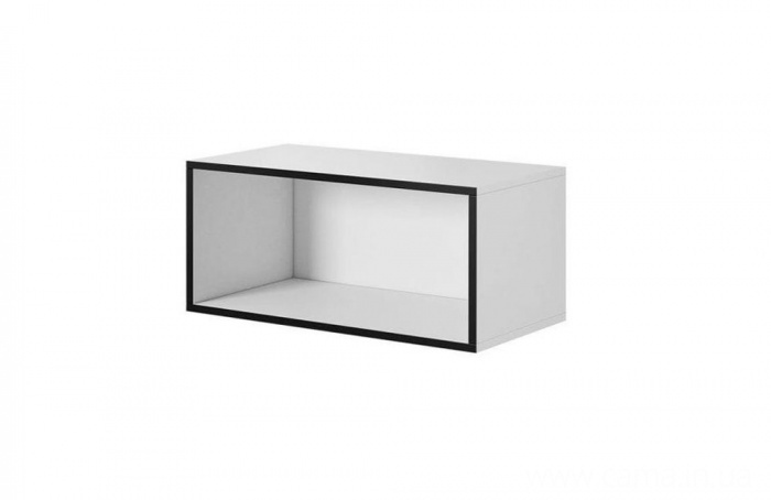 Стеллаж Roco RO4 Белый/Черный 75