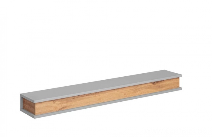 Полка BERLIN Артизан/Жемчужно-серый