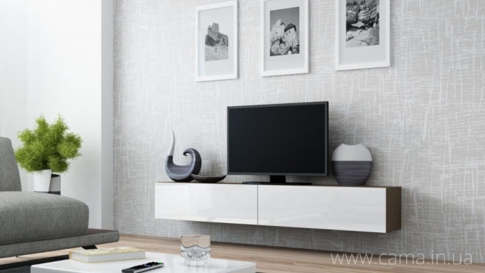 Комод RTV Vigo 140 латте/белый глянец